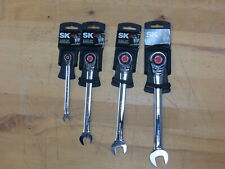 4-pc Sk Tools. Reversible Metric Ratcheting Combination Wrench Set 6-16mm