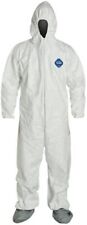 Dupont Disposable Tyvek Protective Coverall Clean Paint Bunny Suit Hood Boots