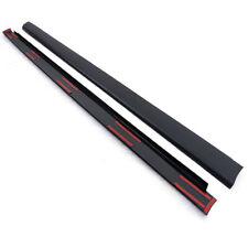 2pcs 6.5ft Truck Side Bed Cap Molding Rail Cover Fit For 99-07 Silverado Sierra