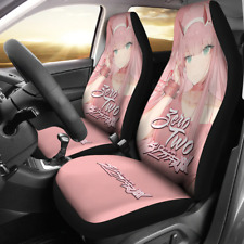 Zero Two Anime Girl Car Seat Cover