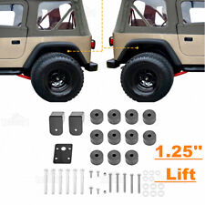 1.25 Body Lift Kit For Jeep Wrangler Tj 1997-2006 1998 1999 2000 01 02 03 04 05