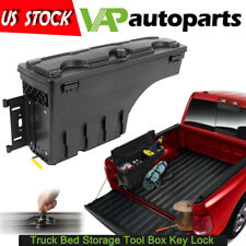 Truck Bed Storage Tool Box Left Side For 2005-2022 Toyota Tacoma Swing Case