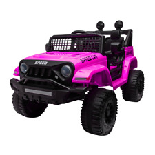 Pink Kids Ride On Car Toy 12v Girl Electric Power Wheels Truck Wremote Control