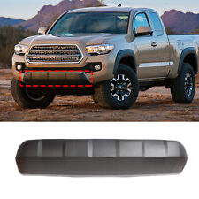 Fit 2016-2020 Toyota Tacoma Front Lower Bumper Valance Panel Skid Plate Black