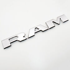 2019-2023 Ram1500 Dt Chrome Nameplate Emblem For Front Grille Mopar New 1 Piece