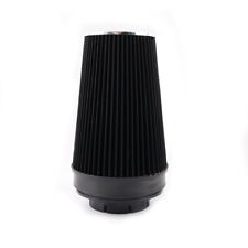 4 102mm Long High Flow Inlet Cone Dry Filter Cold Air Intake Replacement Black
