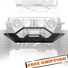 Smittybilt Xrc 76800 Front Bumper Wwinch Plate For 97-06 Jeep Wrangler Tj Lj
