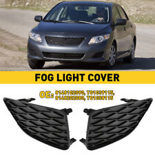 For 2009-10 Toyota Corolla Front Bumper Fog Light Grille Grill Cover Leftright