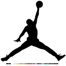 Michael Jordan Vinyl Decal Sticker Car Air La Lakers Nba Jumpman Basketball Logo