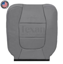 02 03 Ford F150 Lariat Crew Cab Driver Side Lean Back Leather Seat Cover Gray