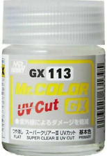 Mr. Hobby Mr. Clear Color Lacquer Gx113 Super Clear Uv Cut Flat 18ml