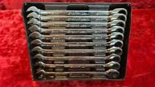 Snap-on Tools 10pc 12-point Metric Flank Drive Ratcheting Wrench Set 10-19mm