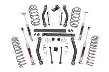Rough Country 4 Inch Suspension Lift Kit W Shocks For Jeep Wrangler Tj 4wd 03-06