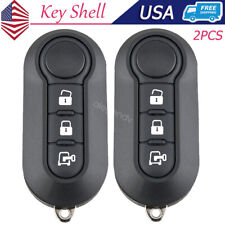2 Replacement For 2015-2021 Dodge Ram Promaster Key Fob Remote Shell Rx2trf198