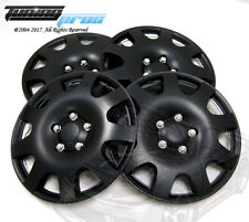 Hubcap 16 Inch Wheel Rim Skin Cover 4pcs Set Matte Black -style 502 16 Inches-