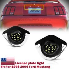 Led License Plate Light Tag Lamp Assembly Replacement For Ford Mustang 1994-2004