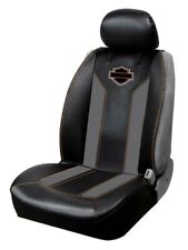 Harley-davidson Deluxe Bs Bs Sideless 3-piece Seat Cover Black Single