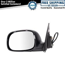 Folding Power Mirror Black Driver Side Lh Left For Toyota Tundra Sequoia