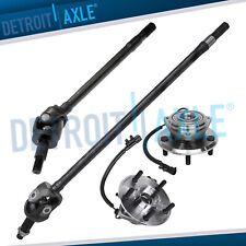 Front Wheel Bearing Pair U-joint Axle Shafts For 2007-2010 Jeep Wrangler Dana 30