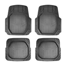 Trimmable Floor Mats Liner All Weather For Mitsubishi 3d Black Waterproof 4pcs