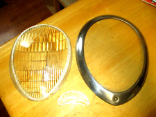 Vintage 1930s Ford Headlight Lens Bezel And Signal Lens