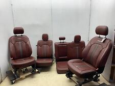 2018-2020 Ford F150 Oem Front Rear Platinum Heatedcooled Seat W Massage Set