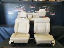 2006 Ford F150 Crew Cab Power Front Captain Bucket Rear Seats Tan Leather