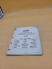 1970 Dupont Ford Gmc Kenworth Jeep Reo White Refinish Colors Paint Chip Catalog