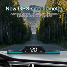 Car Digital Gps Hud Universal Head Up Display Mph Speedometer Overspeed Alarm D