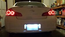White Led License Plate Lights For Mazda 3 2004-2018