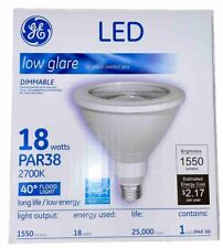 Led Light Bulb Low Glare 1550 Lumens Flood Lights Ge Par38 Energy Efficient New