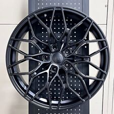 20 W719 Satin Black Staggered Wheels Fits Bmw G11 G12 G14 G15 G16 7 8 Series