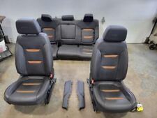 2019-2022 Sierra At4 Silverado Crew Cab Front Rear Seats Power Leather Heated