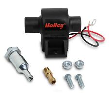 Holley Electric Fuel Pump 12-426 Mighty Mite Black Aluminum All Fuels