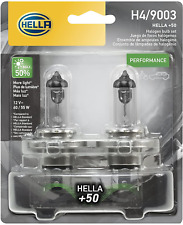 Hella H4p50tb 50 Performance Bulb 12v 6055w 2 Count Pack Of 1
