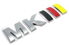 Rear Trunk Badge Emblem Mkiii German Flag Colors For Vw Golf Jetta Vento Mk3