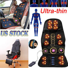 8 Mode Massage Seat Cushion With Heated Back Neck Massager Chair For Car Home Us