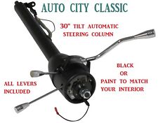 Street Hot Rod Tilt Steering Column 30 Automatic Black Paintable
