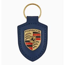 Porsche Crest Key Ring Black And Red