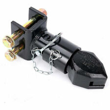 2 Channel-mount Adjustable Trailer Coupler With Bolts And Nuts 7000 Lbs