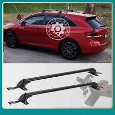 Cross Bar Luggage Carrier W Lock Top Roof Rack For Toyota Venza Base Xle Le Awd