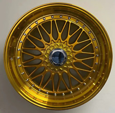 20 Wheels For Lexus 20x8.520x9.5 5x1205x114.3 35 Staggered Gold Rs Style Set