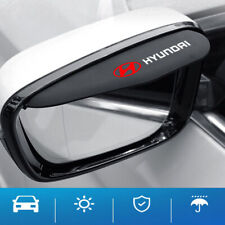 2pcs Rear View Mirror Rain Board Eyebrow Sun Visor Car Accessories For Hyundai