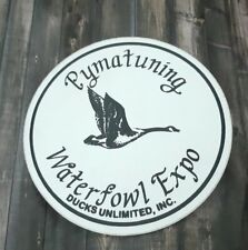 Pymatuning Waterfowl Expo Ducks Unlimited Pa Penn 4 Black White Decal Sticker