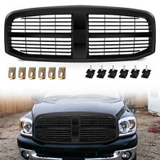 Front Black Grille For 2006-2009 Dodge Ram 1500 2500 3500 Pickup Truck Grill
