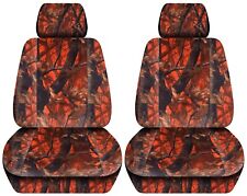 Front Seat Covers Fits 2016 To 2023 Toyota Tacoma Camouflage Seat Covers