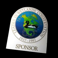 Ducks Unlimited 50th Sponsor Wetlands Conservation 4 Decal Sticker