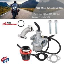 Carb Carburetor Air Filter Intake Pipe For Ssr Lifan 110cc 125cc Crf50 Dirt Bike