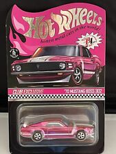 Hot Wheels Rlc 70 Mustang Boss 302 Pink Party 2020 34th Collectors Convention