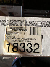 Husky Liners 18332 Floor Liner Weatherbeater 2009-2011 Ford F150 Grey